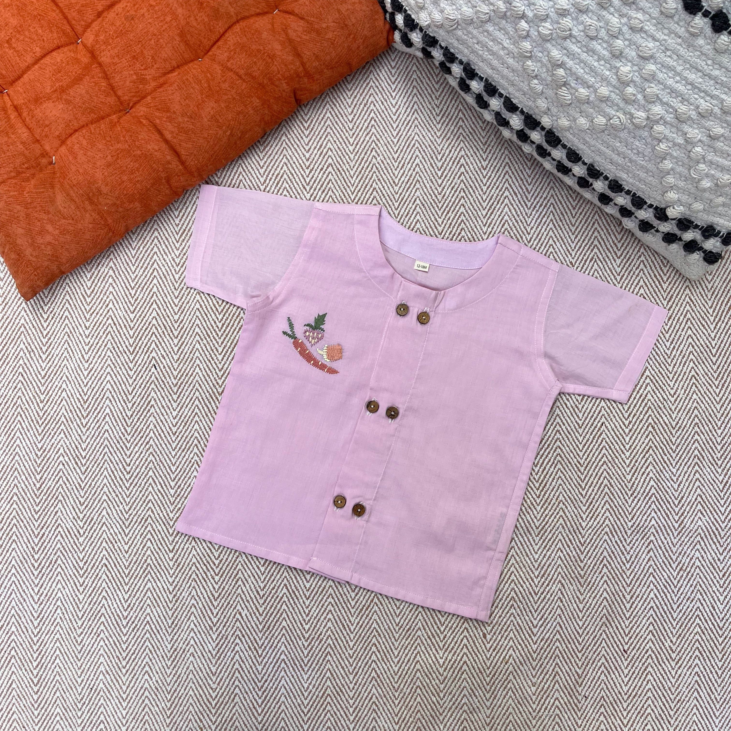 Bhaakur Carrot Lane Jhabla Set - BUT - SET - G - CARROT - 01 - 0 - 3 M