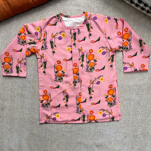 Bhaakur Chanderi 'The Pink City's Peacock' Kurta Set for Boys | The Mom Store - 0-6Months Kurta Pyjama Set