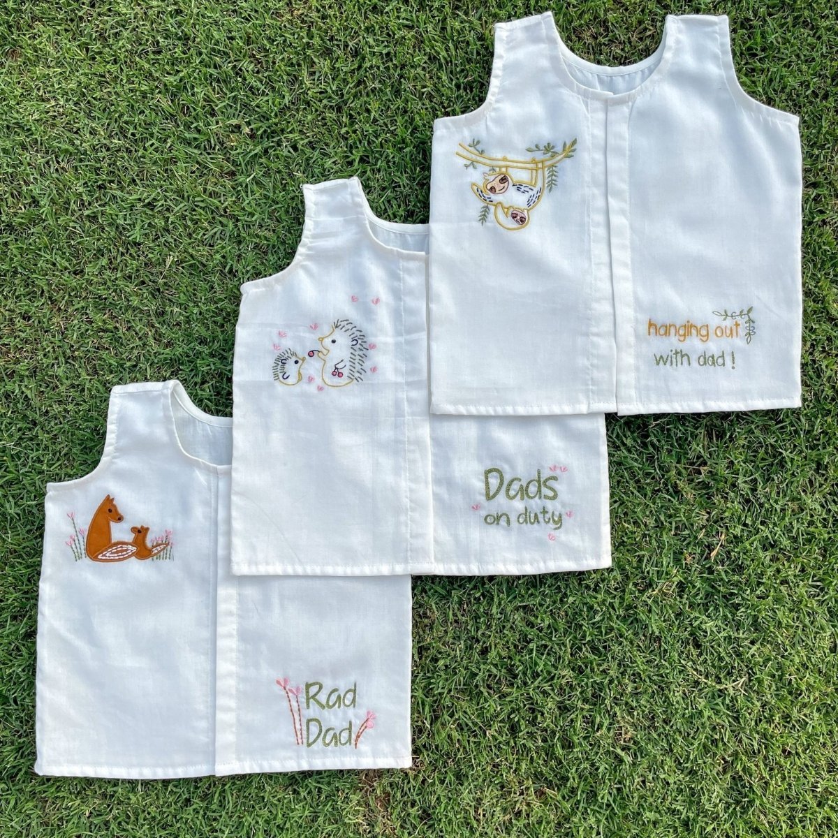 Bhaakur - Cotton Vests - Set of 3 - VESTS-03-0-3