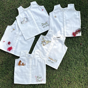 Bhaakur - Cotton Vests - Set of 5 - VESTS-05-0-3
