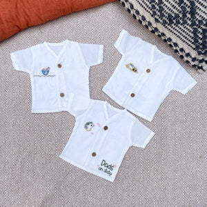 Bhaakur Cotton Voile Jhablas For Premature Babies - Preemie-Voile