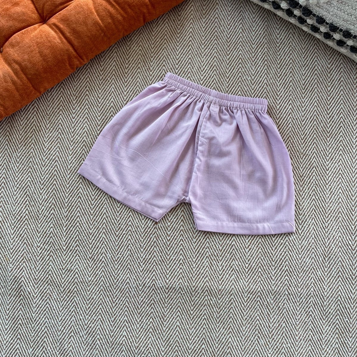 Bhaakur Dino Voile Jhabla Set - SET-LAV-DINO-0-3M