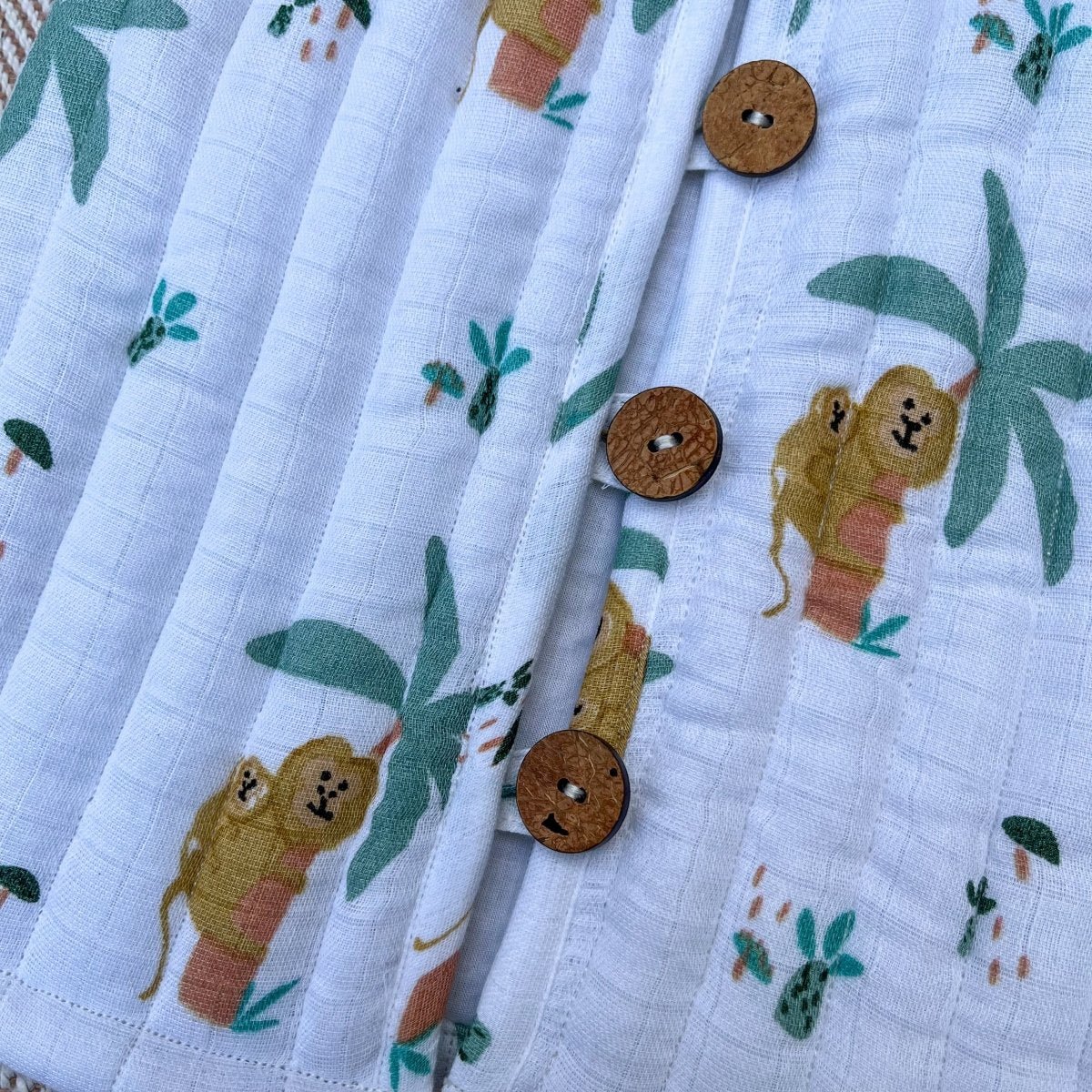 Bhaakur Monkeying Around Quilted Muslin Jacket - MONKEY_JACKET_1