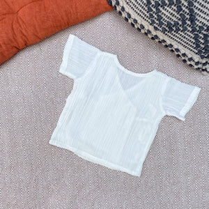 Bhaakur Muslin Jhabla Set- Bird - Wrinkled-Set-Bird-0-3M