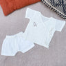 Bhaakur Muslin Jhabla Set- Bird - Wrinkled-Set-Bird-0-3M