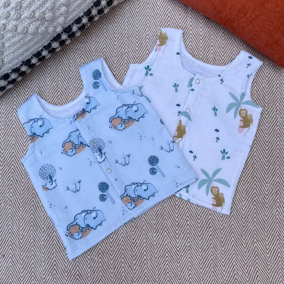 Bhaakur Muslin Jhablas - Muslin-EM-0-3M
