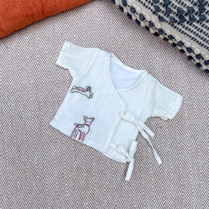 Bhaakur Muslin Jhablas For Premature Babies- Forest Theme - Preemie-Angarakha
