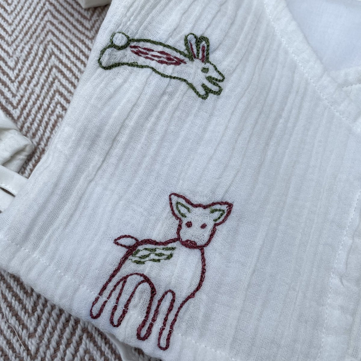 Bhaakur Muslin Jhablas For Premature Babies- Forest Theme - Preemie-Angarakha