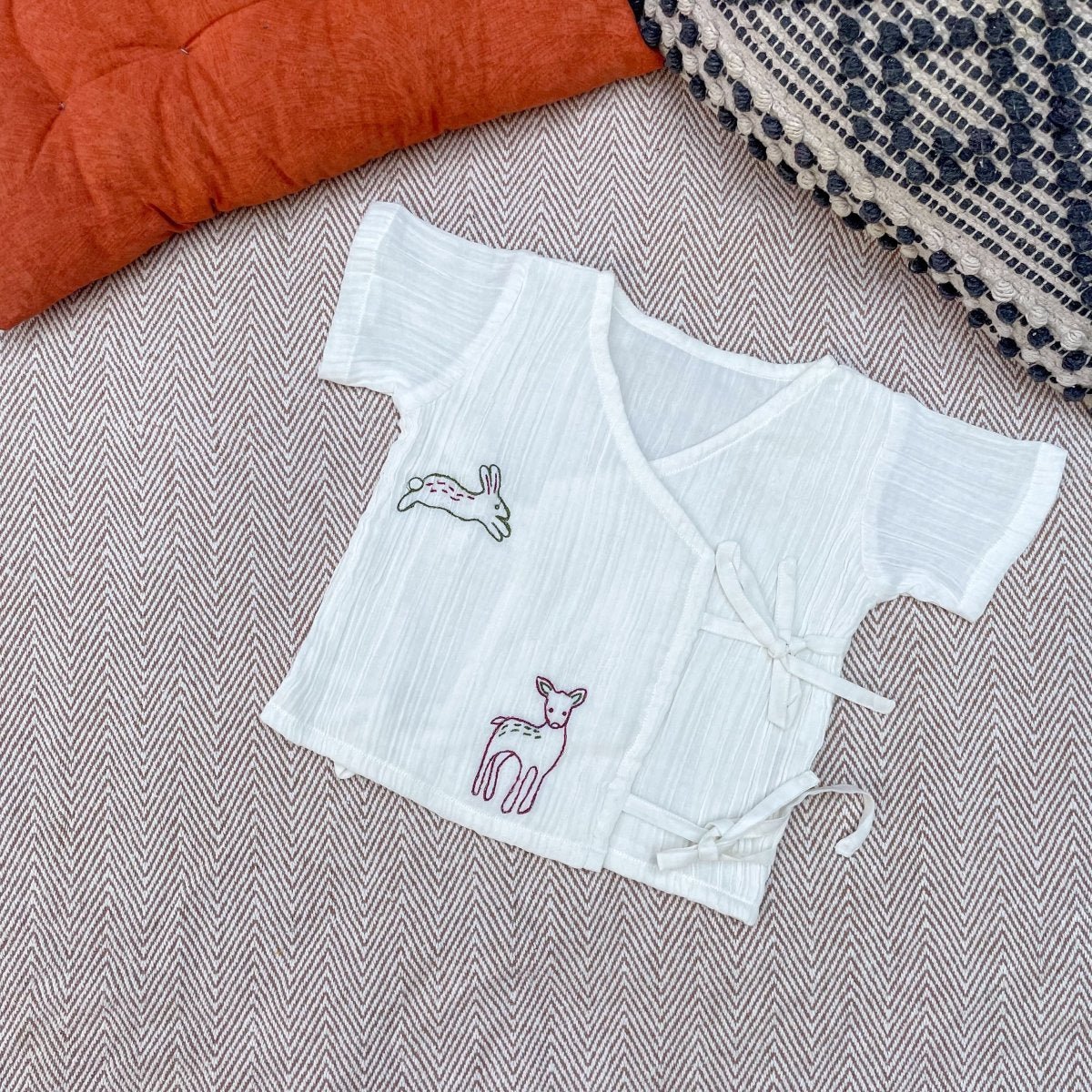Bhaakur Muslin Jhablas- Forest Theme - Wrinkled-Forest-0-3M