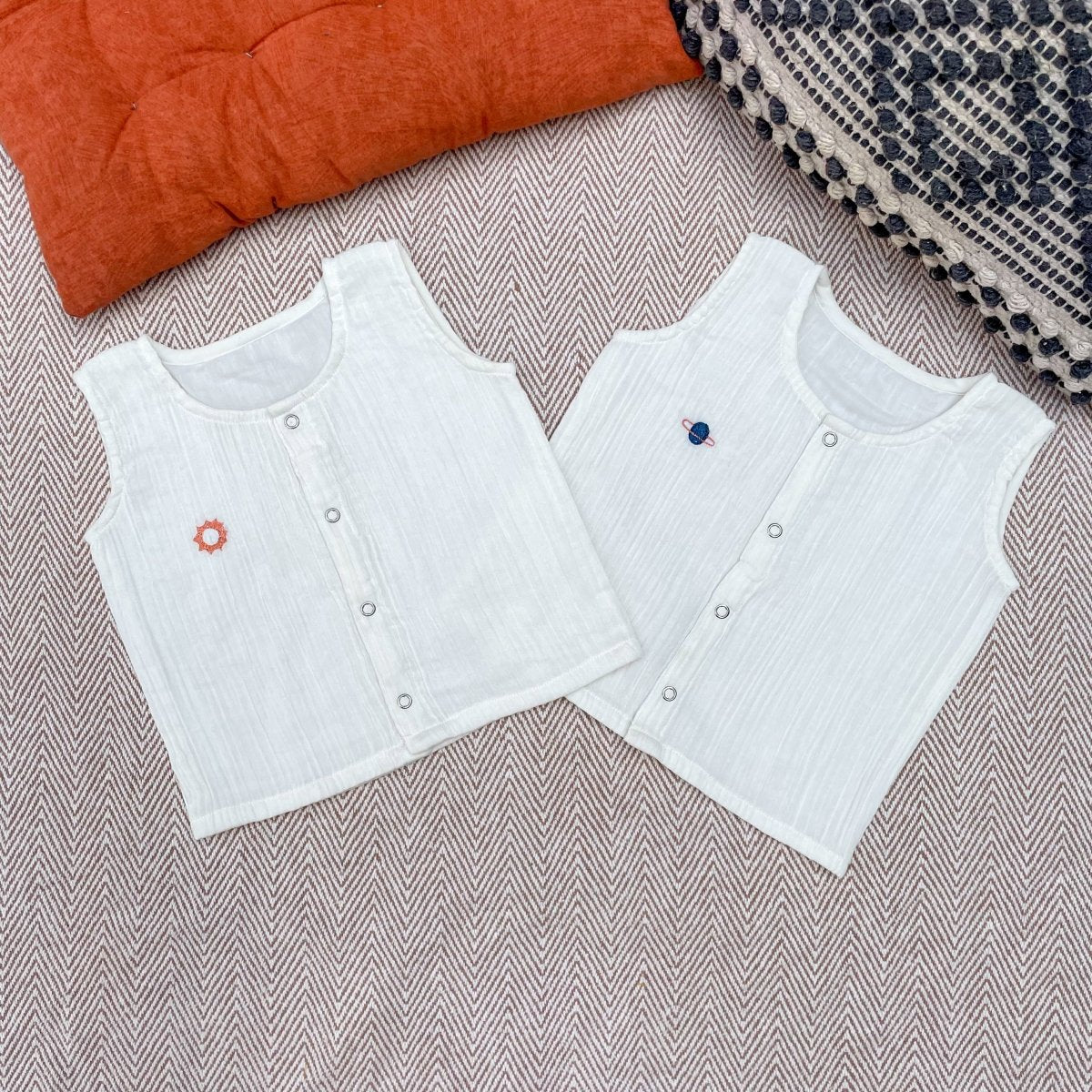 Bhaakur Muslin Jhablas- Mission Kindness - Wrinkled-Kindness-0-3M