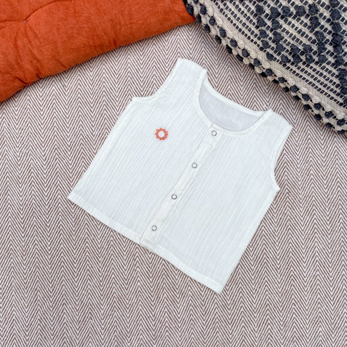 Bhaakur Muslin Jhablas- Mission Kindness - Wrinkled-Kindness-0-3M