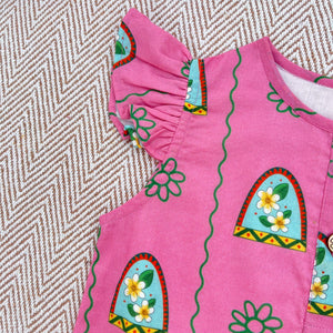 Bhaakur Nani Ghar Ka Champa Kurta Set | The Mom Store - 0-6Months Kurta Pyjama Set