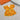 Bhaakur Organic Cotton Frock Infants And Toddlers Marigold Orange - FROCK - MARIGOLD - O - PRINT - 3 - 6M