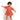 Bhaakur Organic Cotton Frock Infants And Toddlers Marigold Pink - FROCK - MARIGOLD - P - PRINT - 3 - 6M