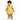 Bhaakur Organic Cotton Frock Infants And Toddlers Veena Print - Yellow - FROCK - VEENA - PRINT - 3 - 6M