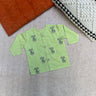 Bhaakur Organic Cotton Full Sleeves Jhabla - Cats - JHAB - G - CAT - 0 - 3 Months