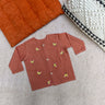 Bhaakur Organic Cotton Full Sleeves Jhabla - Hen - JHAB - B - HEN - 0 - 3 Months