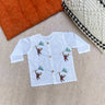 Bhaakur Organic Cotton Full Sleeves Jhabla - Monkey - JHAB - W - MON - 0 - 3 Months