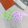 Bhaakur Organic Cotton Full Sleeves Jhabla Pack of two - Daisy and Cat - SET - LG - DAI - CAT - 0 - 3 Months
