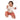 Bhaakur Organic Cotton Full Sleeves Jhabla Set - Mango - SET - W - MAN - 0 - 3 Months