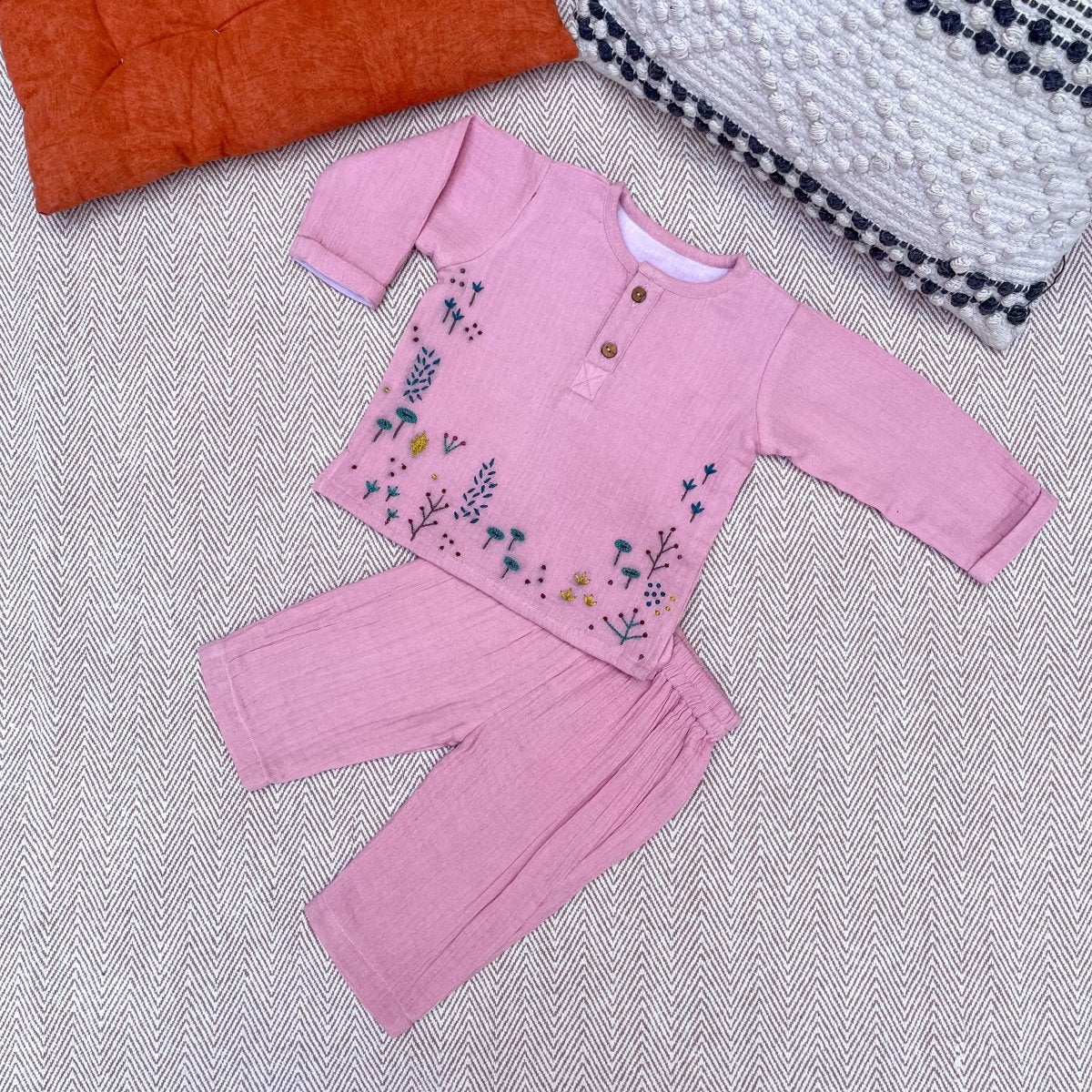 Bhaakur The Autumn Muslin Set - Wrinkled Set_Autumn_1