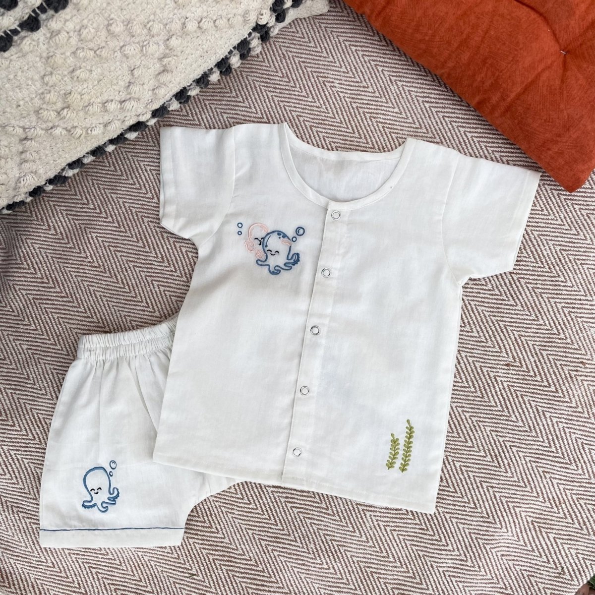 Bhaakur The Octopus Jhabla/Shirt Set - OCTOPUS-021