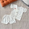 Bhaakur The Tulip Voile Jhabla Set - BUT-SET-W-TULIP