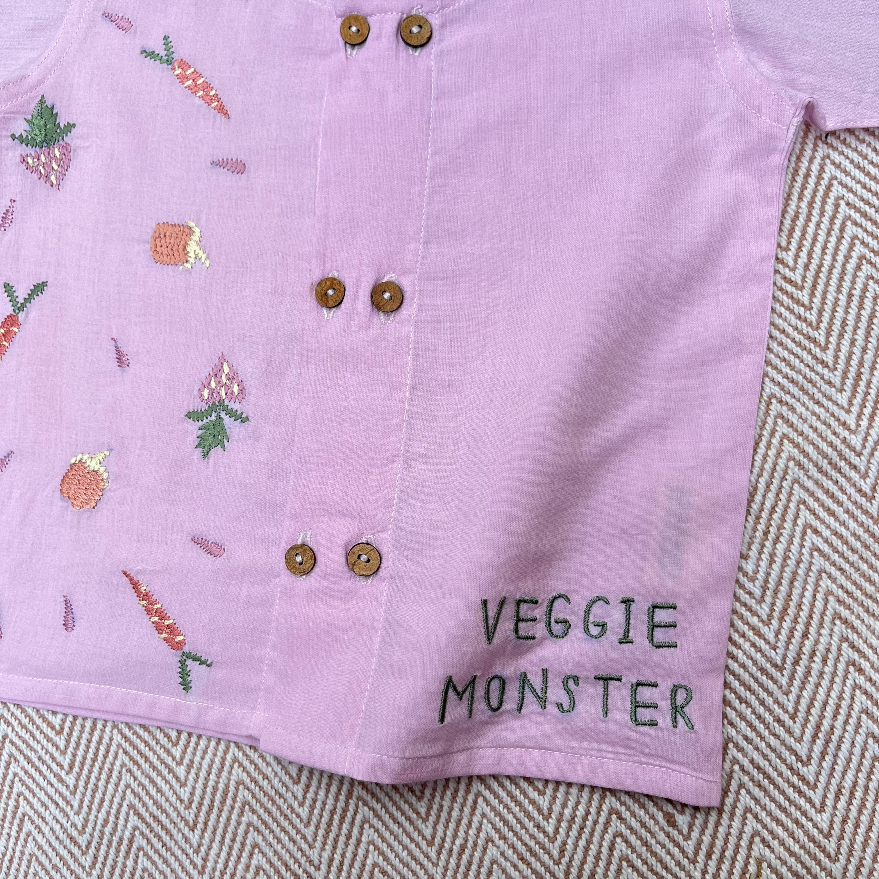 Bhaakur Veggie Monster Jhabla Set - BUT - SET - L - VM - 0 - 3 M