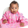 Bibado Long-Sleeve Coverall Weaning Bib Unicorns Pink - BIB017