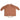 BiBaDo Stain & Water Proof Long Sleeve Coverall Shirt Weaning Bib Chasing Rainbows Print - Brown - For Infants - BIB503R