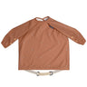 BiBaDo Stain & Water Proof Long Sleeve Coverall Shirt Weaning Bib Chasing Rainbows Print - Brown - For Infants - BIB503R