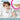 BiBaDo Stain & Water Proof Long Sleeve Coverall Shirt Weaning Bib Serengeti Spaghetti Print - White - For Infants - BIB500R