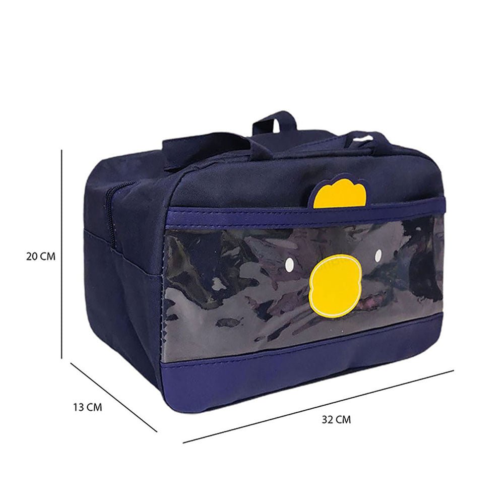 Big Dino/Uni Astro Lunch Box Insulated Lunch Bag Combo Set for Kids - LSB-LBDino-LBCB-WBBlastrnt-BIG