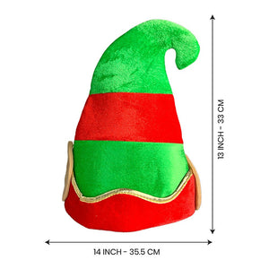Big Elf Ears Rich Velvet Christmas Party Hat - 