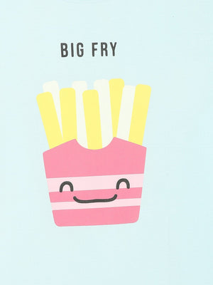 The Mom Store - Twinning Tees - Big Fries Matching Family Twinning T shirt - Combo Of 3 - TWTS - BGFRS