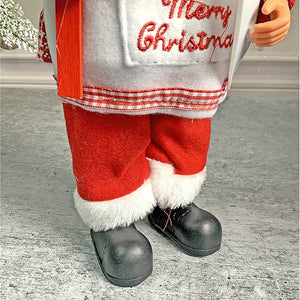 Big Masterchef Santa Claus self Standing Christmas Table Décor & Christmas Decoration - 20 inch Christmas
