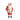 Big Masterchef Santa Claus self Standing Christmas Table Décor & Christmas Decoration - 20 inch Christmas