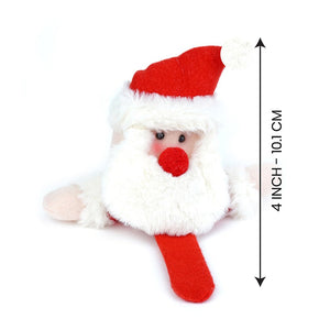 Big Size 3d Santa Christmas Wrist Band Slap Band for Kids and Adults (Free Size) - XMAS ACCESSORIES