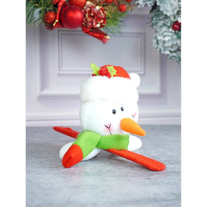 Big Size 3d Snowman Christmas Wrist Band Slap Band for Kids and Adults (Free Size) - XMAS ACCESSORIES