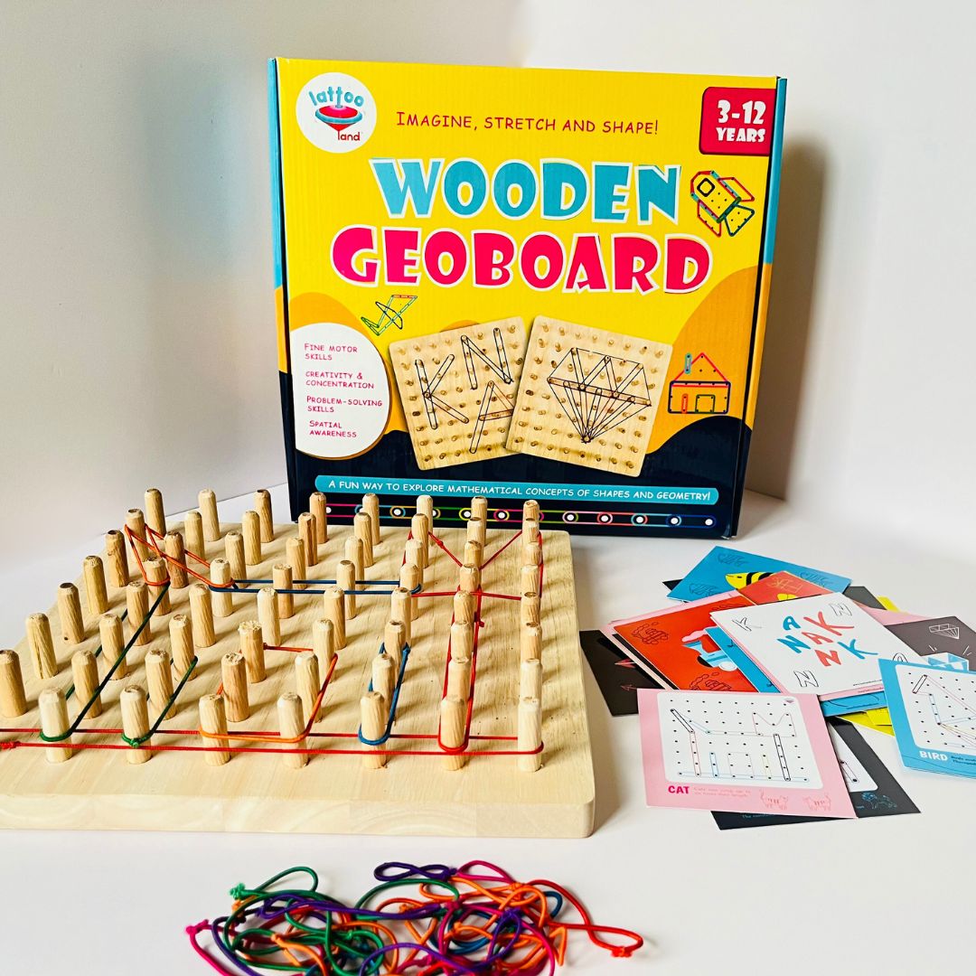 Lattooland Geoboard Sensory Play