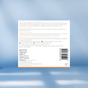 BioMimic Aqua Cream - Baby Moisturising Cream for Face and Body - Baby Cream
