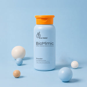 BioMimic Baby Powder - Talc Free With Arrowroot, Tapioca and Ceramide - Baby Powder