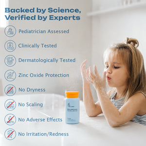 BioMimic Baby Powder - Talc Free With Arrowroot, Tapioca and Ceramide - Baby Powder