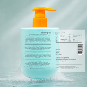 BioMimic Baby Shampoo - Sulphate Free, Tear Free, With Ceramides 200ml - Baby Shampoo