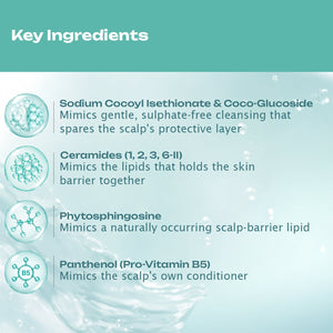 BioMimic Baby Shampoo - Sulphate Free, Tear Free, With Ceramides 200ml - Baby Shampoo
