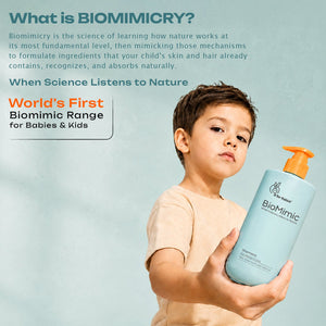 BioMimic Baby Shampoo - Sulphate Free, Tear Free, With Ceramides 400ml - Baby Shampoo