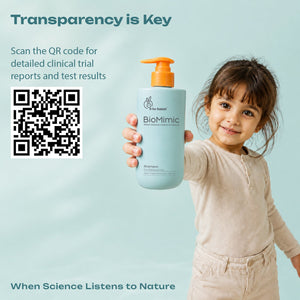BioMimic Baby Shampoo - Sulphate Free, Tear Free, With Ceramides 400ml - Baby Shampoo