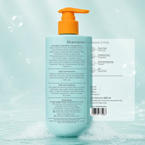 BioMimic Baby Shampoo - Sulphate Free, Tear Free, With Ceramides 400ml - Baby Shampoo