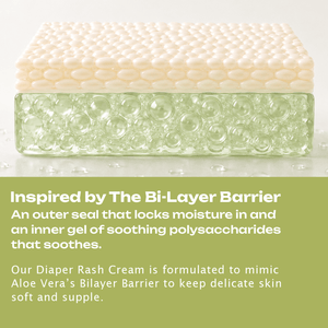 BioMimic Diaper Rash Cream - Zinc Oxide and Ceramide Formula - Diaper Rash Balm