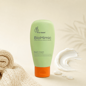 BioMimic Diaper Rash Cream - Zinc Oxide and Ceramide Formula - Diaper Rash Balm